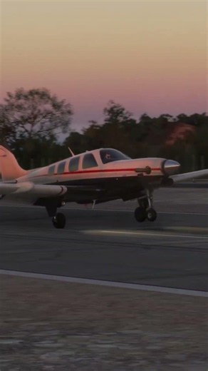Turbine Bonanza Landing Into Catina Island