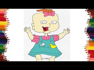 How to draw a LILI - RUGRATS