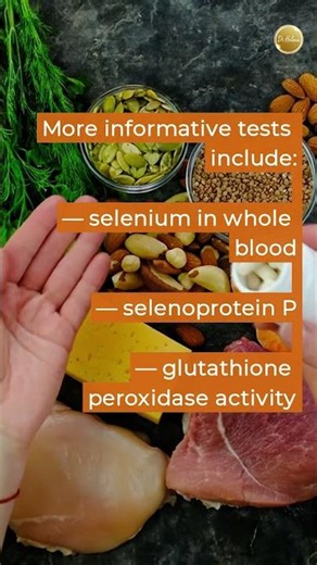 What test should you take to determine your selenium level?