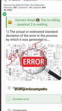 Probability Distribution Quiz 📊 Part 1 | Test Your Statistics Skills & Get Certified | ProProfs