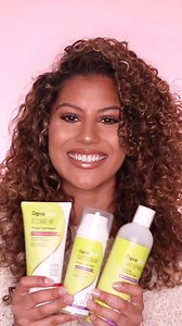 Check out @amandarrwalker DevaCurl styling routine with her DevaCurl go-tos, B'Leave-In, SuperCream, and Light Defining Gel🤩 Looking for more plumped curls, moisture, and a light hold? Then try Amanda's routine! | DevaCurl