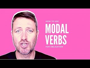How to use MODAL VERBS for OBLIGATION and ADVICE