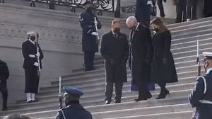 Biden inauguration: Former VP Mike Pence departs U.S. Capitol building