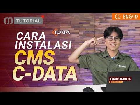 How to Install CMS C-DATA - CITRAWEB TUTORIAL [ENG SUB]