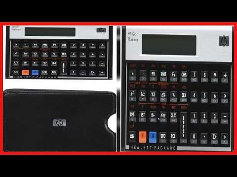 HP 12C Platinum Calculator: The Ultimate Tool for Real Estate and Finance Pros
