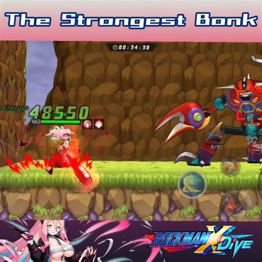 The Strongest Bonk #RockmanXDiVE #MegaManXDiVE #ロックマンXDiVE #XDiVE