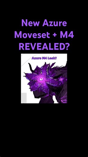 AZURE MOVESET + M4 DESIGN REVEALED? #forsaken #roblox #azure #twotimeforsaken #leak #reveal