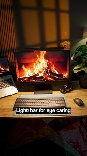 Pixels by Anuj on Instagram: "Late-night edits, endless screen time & tired eyes? This Quntis Monitor Light Bar is a game changer 👀✨ ✔️ Zero screen glare ✔️ Auto-dimming for perfect brightness ✔️ Touch control, clean setup ✔️ Space-saving desk upgrade Perfect for editors, programmers, creators & WFH setups 💻🔥 Once you try this, there’s no going back."