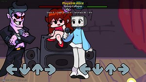 Playable Alice Mod for Friday Night Funkin' | FNF Mods