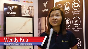 Unleashing the latest game changer, Lian Hin Pte Ltd is bringing the latest trend in surface finishing - VULCAN. VULCAN countertops produce clean lines with a sleek fit. You can have the look and luxe of natural stones of marble and granite but the durability of man made stones. Stain and scratch resistant, VULCAN is extremely hard wearing too. Its thin and lightweight nature work well as backsplashes, wall panels, countertops or kitchen islands and as decorative accents throughout interiors. Fi