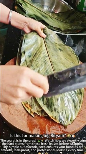Prepping Leaves: Secret for Perfect Bundles! 🍃✂️