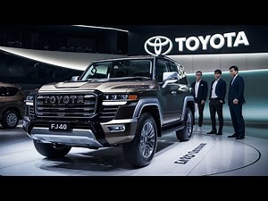 New Toyota Land Cruiser FJ40 – A Legendary Off-Roader Reborn!