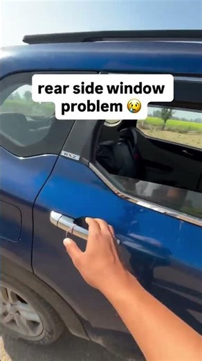 Triber rear side window problem 😢 #shorts