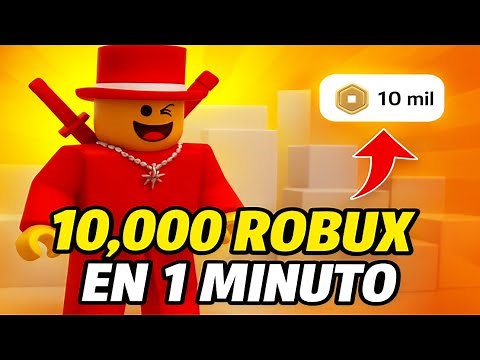 😱 Cómo CONSEGUIR ROBUX GRATIS en ROBLOX (en solo 3 minutos) ✅