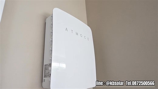 Atmoce Battery AC Coupling Backup systems ติดตั้งใช้กับระบบเดิมที่มีอยู่แล้วได้ สำรองไฟในบ้านได้ ชุด M-Backup สามารถที่จะสลับไฟให้ใช้ตอนไฟดับแบบรวดเร็ว จะติดตั้งโซล่าร์ระบบอะไรอยู่ก็สามารถเพิ่มแบตและระบบสำรองเข้าไปได้ KB SOLAR ENERGY CO.,LTD. line : @kbsolar Tel.0872500566 #atmoce #kbsolar | Anuson Patthaisong