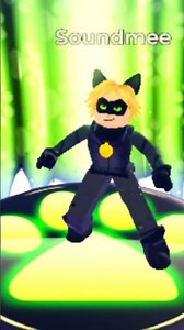 PLAGG!CLAWS OUT #miraculousrblx transformation Cat Noir