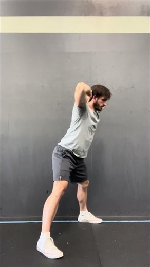 Straddle stance Good morning