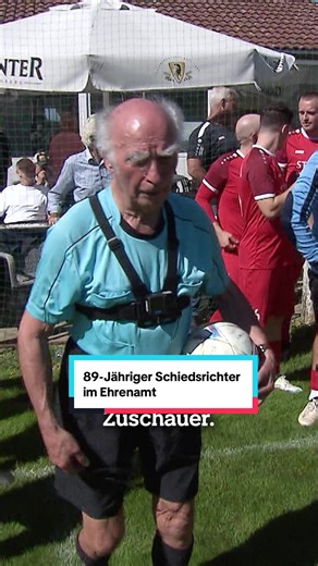 Der älteste Schiedsrichter in Baden-Württemberg