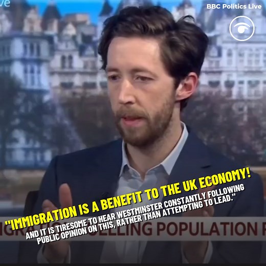 4.7K views · 181 reactions | "Immigration is a benefit to the UK economy and it is tiresome to hear Westminster constantly following public opinion on this, rather than attempting to lead." With the Conservatives and the right-wing press doing their utmost to paint immigration in the very worst light, here are two perspectives you might not hear elsewhere  | The London Economic | Facebook