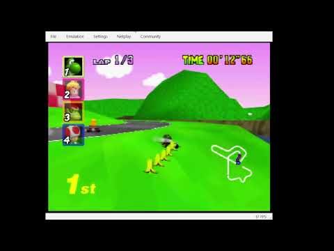 N64, NTSC, Emulated, Mario Kart 64, GP, Extra, Star Cup, 24 points