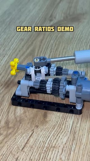 7.6K views · 116 reactions | Gear Ratios Demo .. Gearbox with Motorized Shifter #lego #legotechnic #cars #gearbox #transmission #gearratios #mechanical | Bricks Master Builders | Facebook