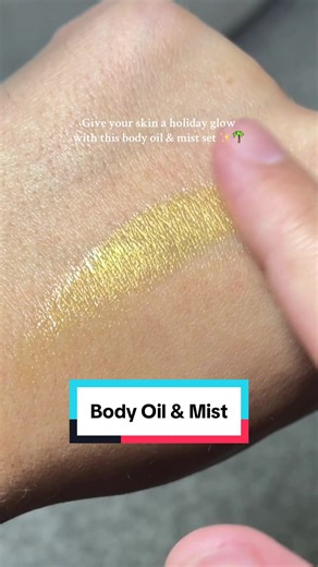 Not only does it give your skin the most gorgeous shimmer it smells absolutely divine 😍 #bodymist #bodyshimmeroil #shimmeroil #peachypacific @Peachy Pacific