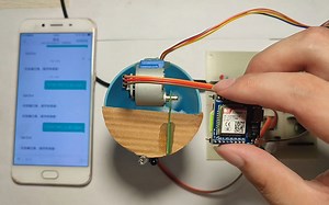 042 基于51单片机智能垃圾桶 红外智能自动感应开关 电机驱动 GSM短信远程提醒垃圾桶设计
