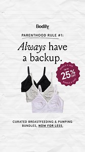 Your Bodily favorites, now bundled for even more comfort and value. From best-selling bras and panties to recovery must-haves, save up to 25% when you stock up. Thoughtfully designed for every stage — pregnancy, postpartum, and beyond. Shop the Bundle & Save Event before it’s gone. | Bodily