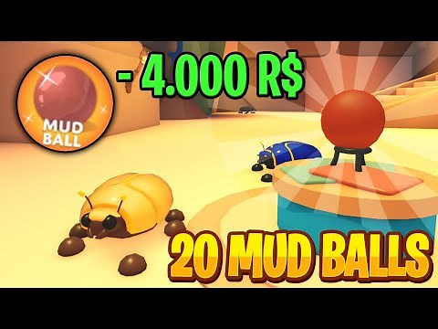 Ich ÖFFNE 20 MUD Balls in Adopt Me und bekomme... | Roblox/Deutsch