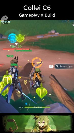 Collei C6 Gameplay Showcase in Genshin Impact