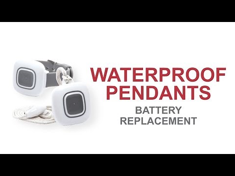Waterproof Pendant Battery Replacement