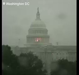 Lanzan alerta de tornado e inundaciones repentinas para Washington D.C. | VIDEO