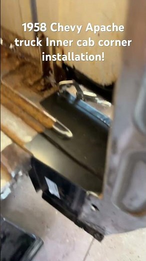 1958 Chevy Apache Truck Inner Cab Corner Installation!