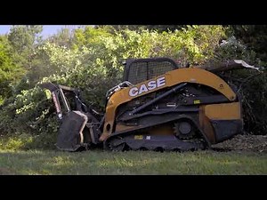 Bowers Land Management// Backyard Clearing with Case TV450 CTL