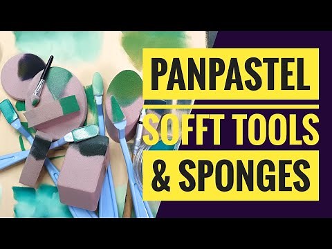 PanPastel Sofft Tools and Sponges