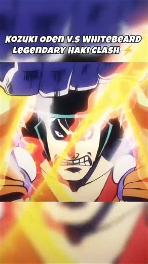 Oden Vs Whitebeard ⚔️ #onepiece