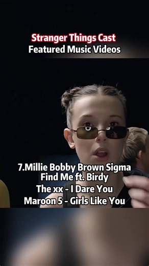 Stranger Things Cast in Featured Music Videos