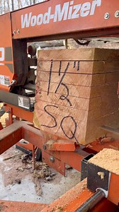 Slicing a #cherry #log into 1.5” thick boards. Wood-Mizer #LT40 #sawmill #tennessee #pretty #wood #lumber | Harpeth Timber & Mill