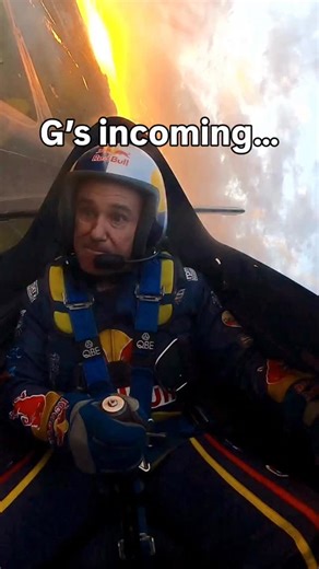 The reigning Red Bull Air Race champion flexing his muscles (and G tolerance) 💪 @redbullau @redbull #matthall #airrace #aviation #pilot #aerobatics | Matt Hall Racing