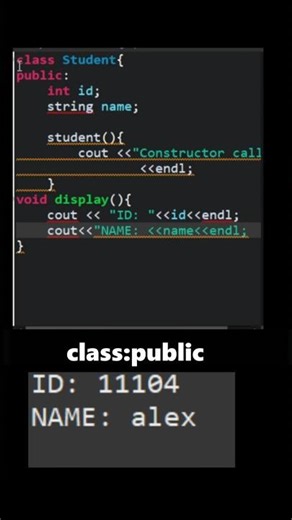 🧐Constructor in C++ just 30sec!!!