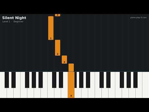 Silent Night | Easy Piano Tutorial with Finger Numbers (Free Sheet Music)