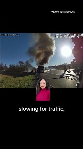 Video shows moments after deadly bus crash