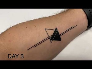 Tattoo Healing Process | day by day timelapse