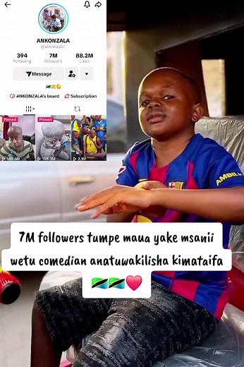 Anko Nzala: Mbele ya Muda na Vichekesho Vyake