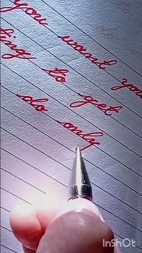 Beautiful Cursive Handwriting | Penmanship | Writing Practice