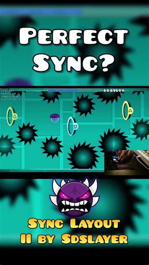 UNBEATABLE Sync in Geometry Dash #geometrydash