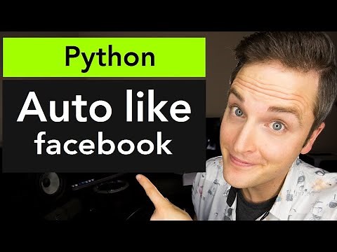 5 Minutes | I created Auto liker for facebook posts with Python