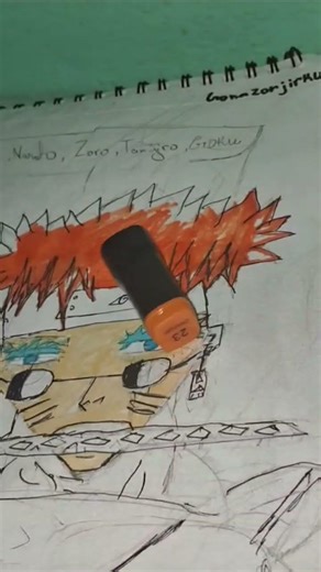 guess the anime characters that i add in this drawing/five anime drawing mixup/arts#dark_galaxy2705