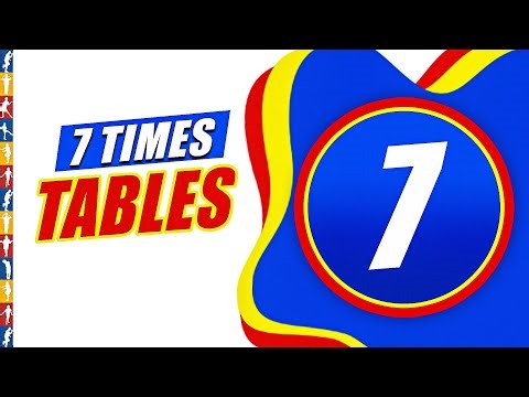 Learn the 7 Times Table FAST! Fun Multiplication Song for Kids