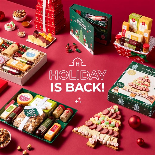 15K views · 1K reactions | Get ready to savor the season with our collection of holiday gifts! Order now and choose your delivery date at checkout. | Hickory Farms | Facebook
